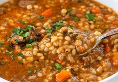 Beef Barley Soup