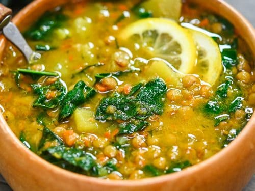 Green Lentil Soup