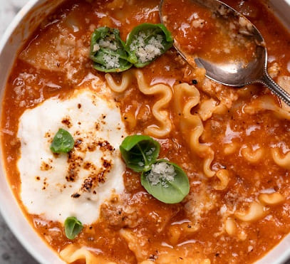 Lasagna Soup